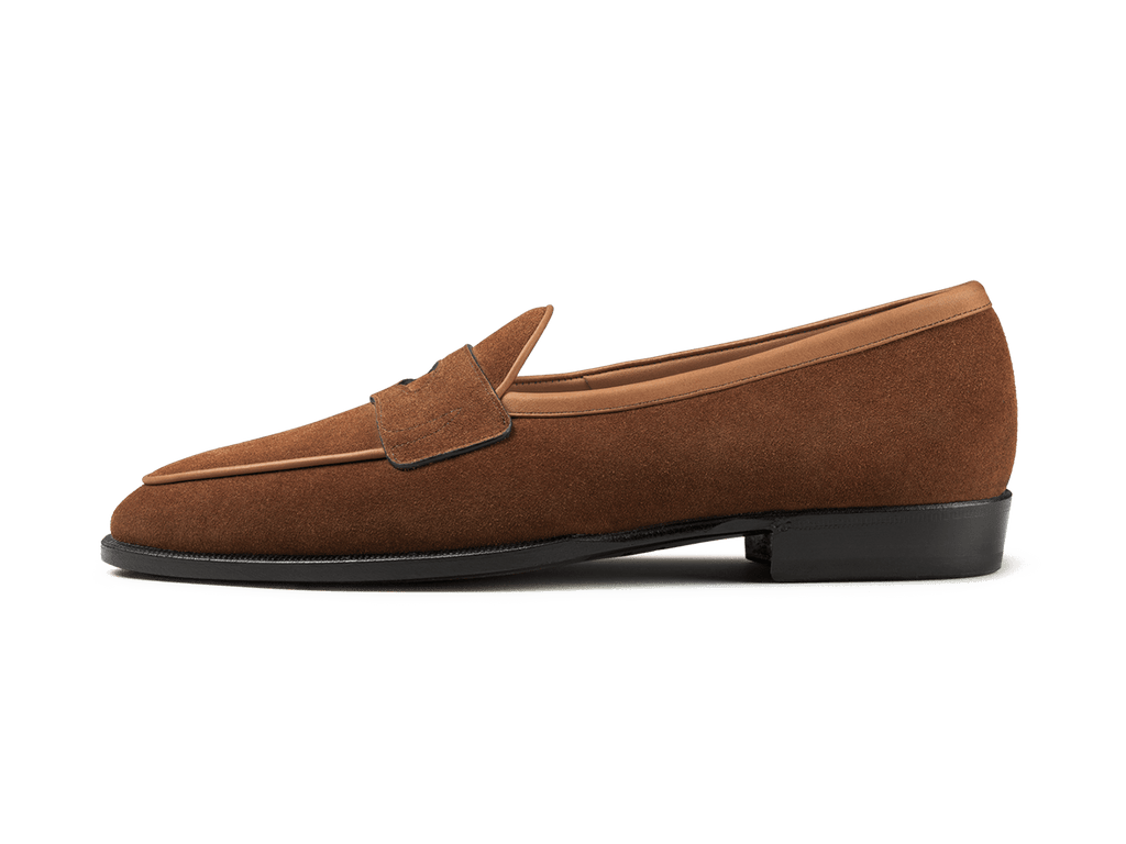 Fenelon Men's Loafers in Tan Noble Suede – Baudoin &