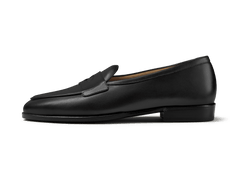 Grand Fleurus Penny Loafers in Black Noble Calf (Old)
