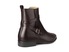 Watts Jodhpur Boot in Dark Brown Calf