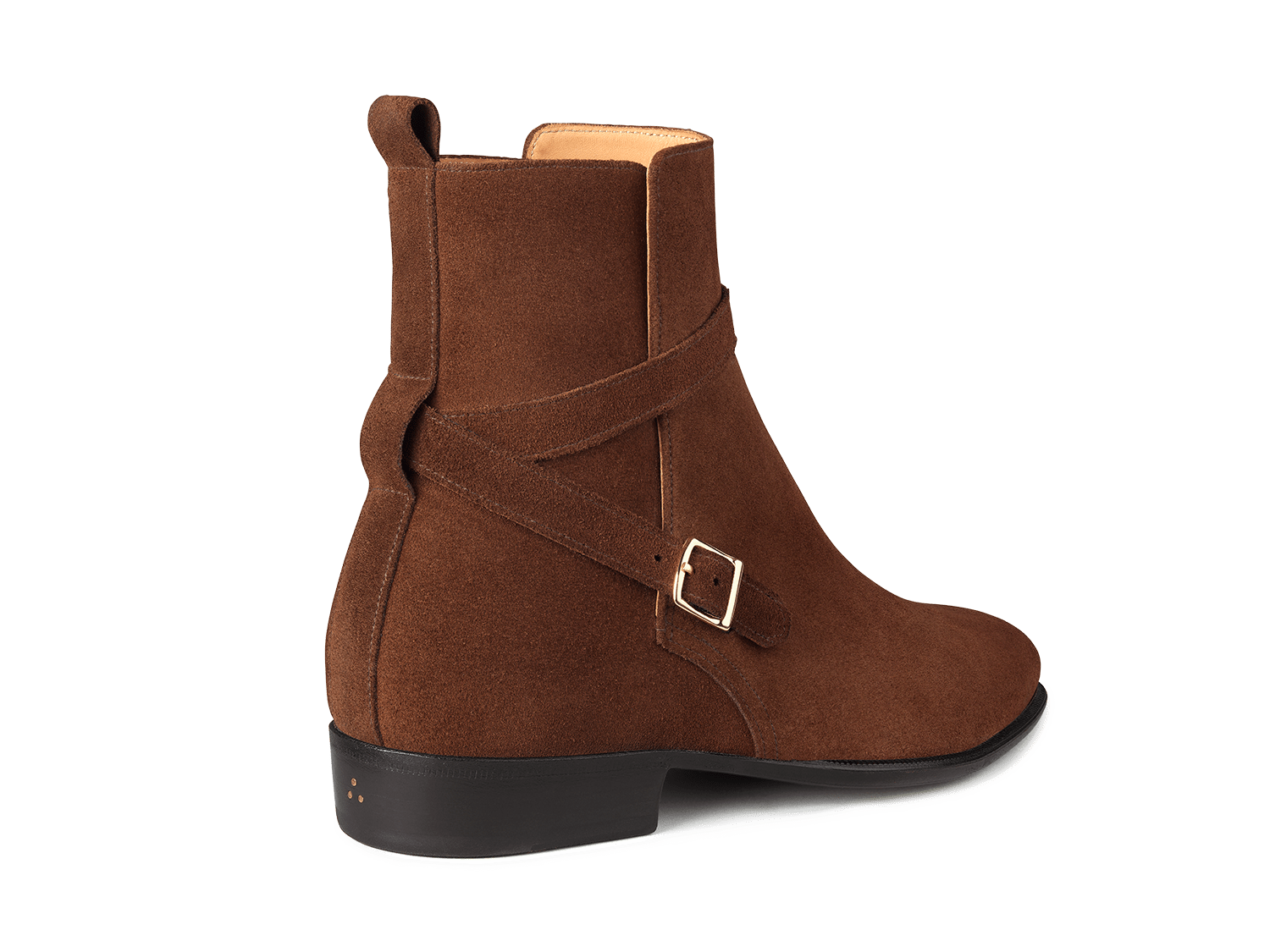 Watts Jodhpur Boots in Dark Snuff Shield Suede