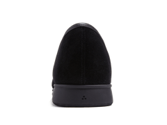 Stride Loafers in Black Glove Suede Dark Sole