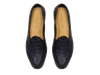 Sagan Classic Precious Leather Loafers in Midnight Navy Crocodile