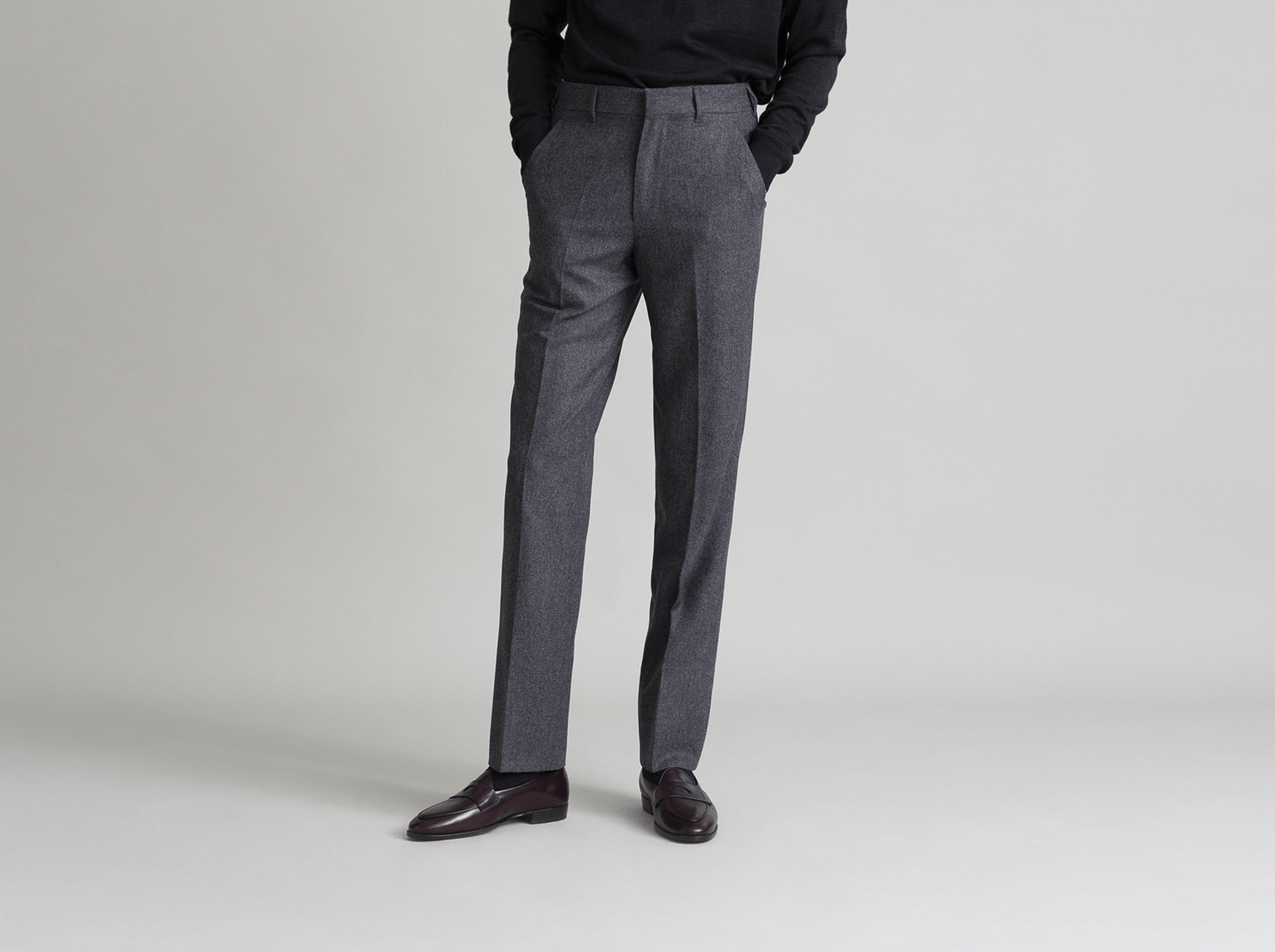 Fleurus Oxblood Red Calf Loafers