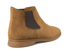 Rover Boots in Earth Suede Caramel Sole