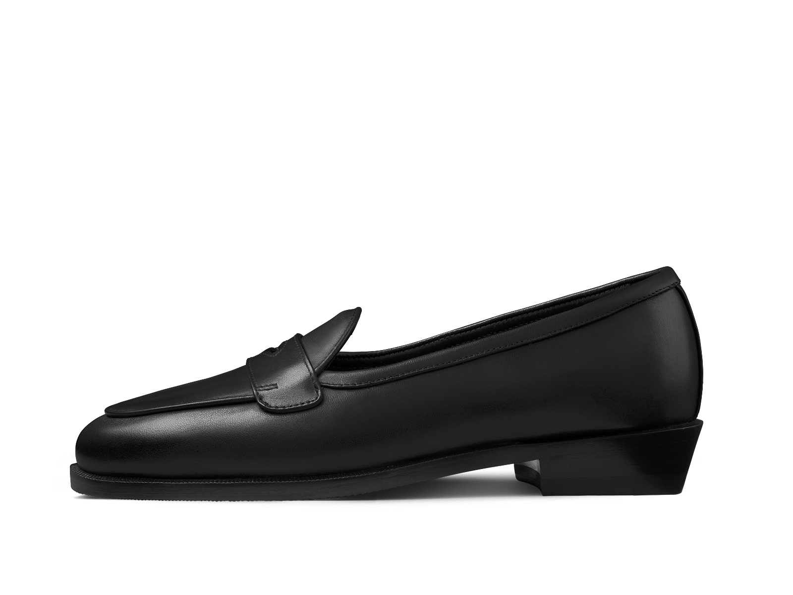 Ruth Womens Loafers in Black