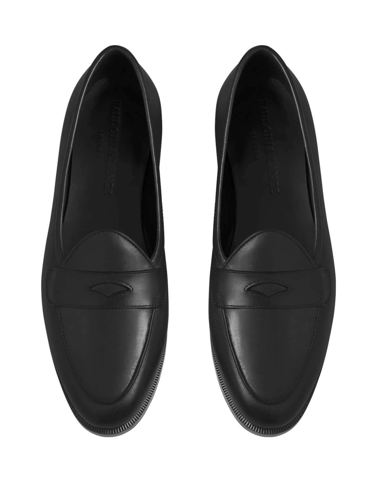 Ruth Loafer in Black Dream Calf