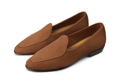 Sagan Classic Loafers in Maple Asteria Suede