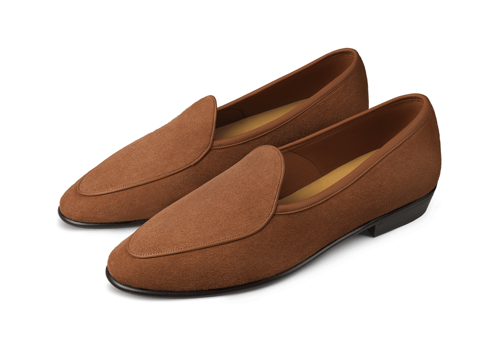 Sagan Classic Loafers in Maple Asteria Suede