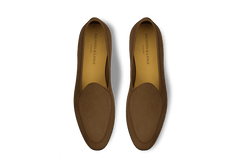 Sagan Classic Loafers in Tan Suede