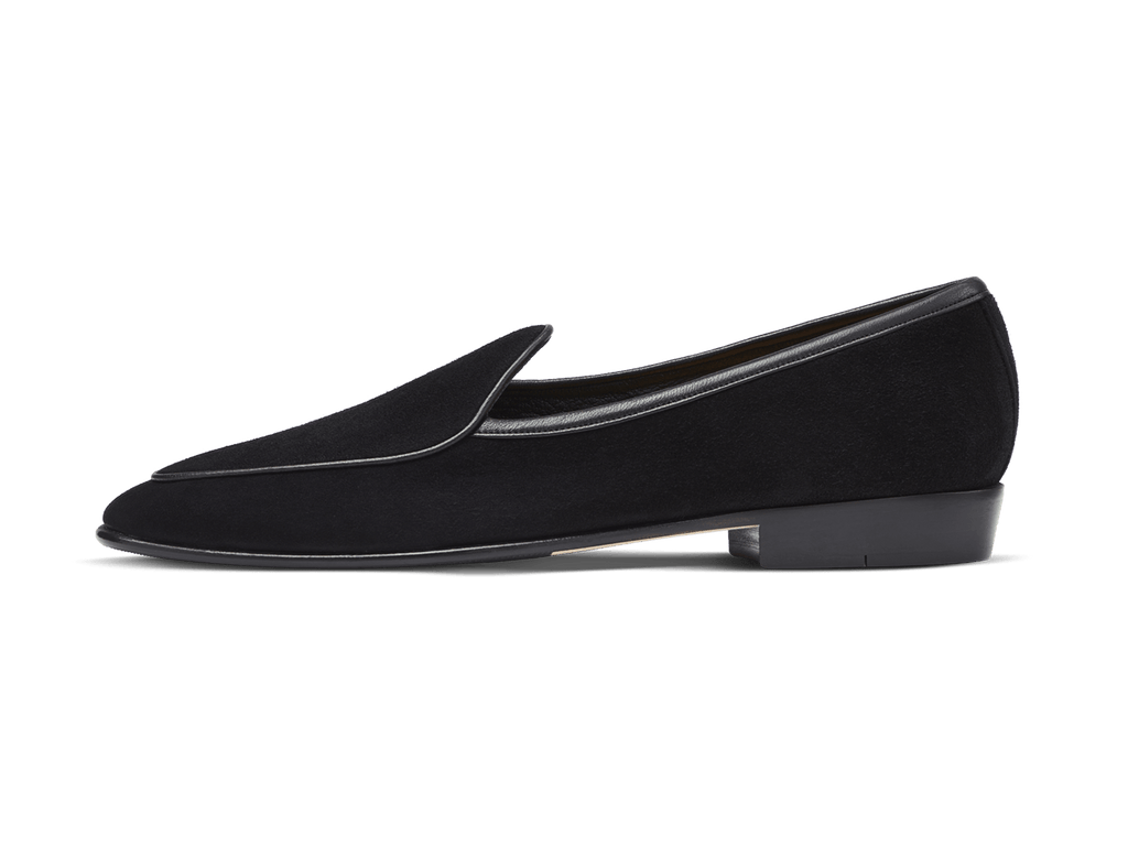 Plain 2025 black loafers