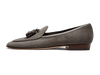 Sagan Classic Tassel Loafers in Bark Grey Asteria Suede