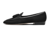 Sagan Classic Tassel Loafers in Black Asteria Suede