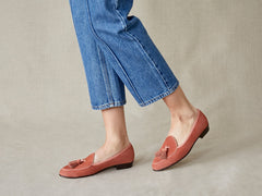 Sagan Tassel Loafers in Oran Luxe Suede