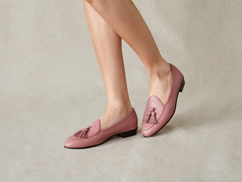Sagan Tassel Loafers in Ispahan Nappa