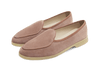 Stride Loafers in Faon Suede with Natural Sole