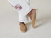 Stride Mule Loafers in Clay Glove Suede Natural Sole