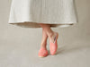Stride Mule Loafers in Malabar Suede Natural Sole