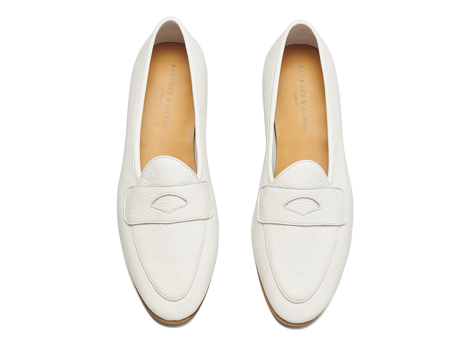 Sagan Classic Ginkgo in Blanc Cassé Deerskin (4627845316685)