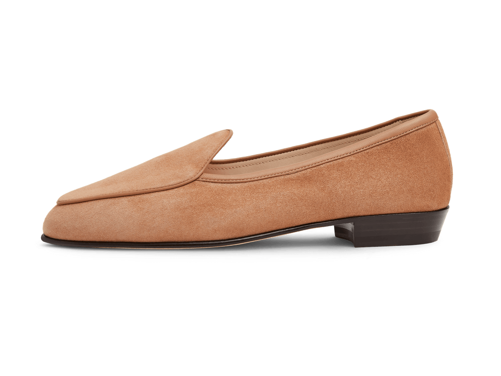 Sagan Loafers in Alezan Clair Luxe Suede