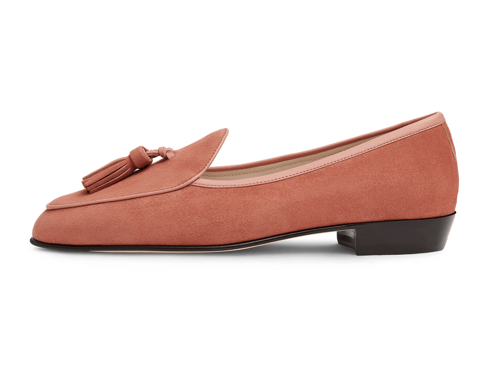 Sagan Tassel Loafers in Oran Luxe Suede