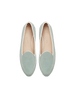 Sagan Loafers in Mint Luxe Suede