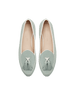 Sagan Tassel Loafers in Mint Luxe Suede