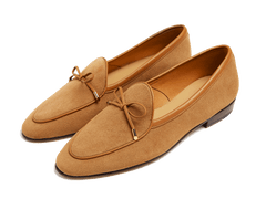 Sagan Classic String Loafers in Sahara Asteria Suede