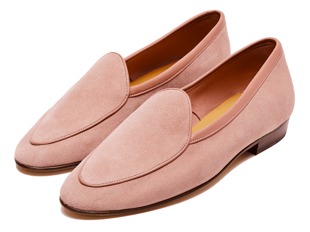 Plain Womens Loafers in Ispahan Asteria Suede