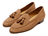 Classic Tan Womens Tassel Loafers