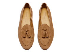 Sagan Classic Tassels in Alezan Asteria Suede (4629921792077)