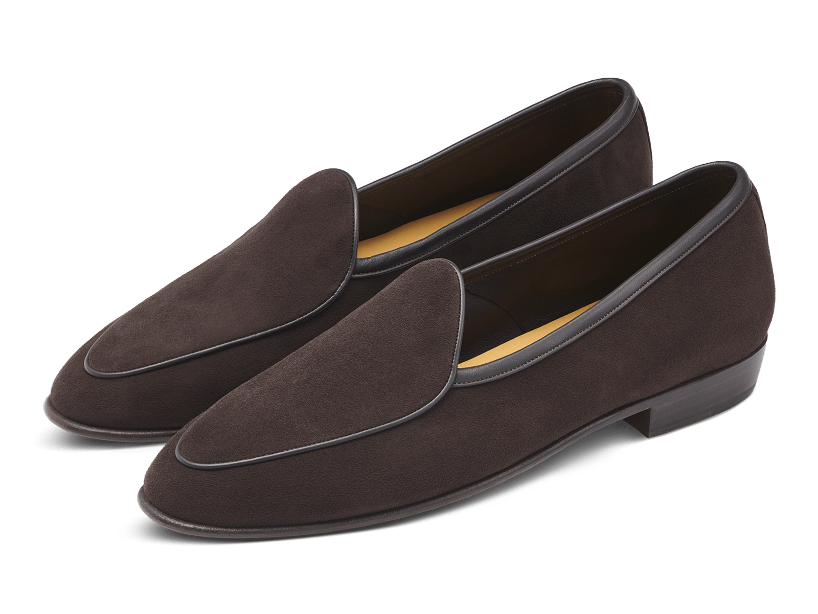 Sagan Classic Plain in Lusitanias Dark Brown Suede (3603709591629)