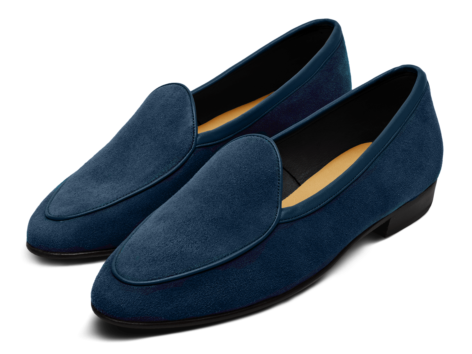 Sagan Classic Loafers in Lazuli Navy Asteria Suede