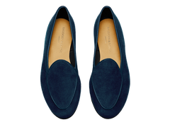 Sagan Classic Loafers in Lazuli Navy Asteria Suede