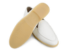 Stride Loafers in Blanc Casse Deerskin Natural Sole