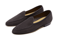 Loafers Grey Suede 