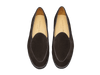 Stride Loafers in Dark Brown Suede Dark Sole